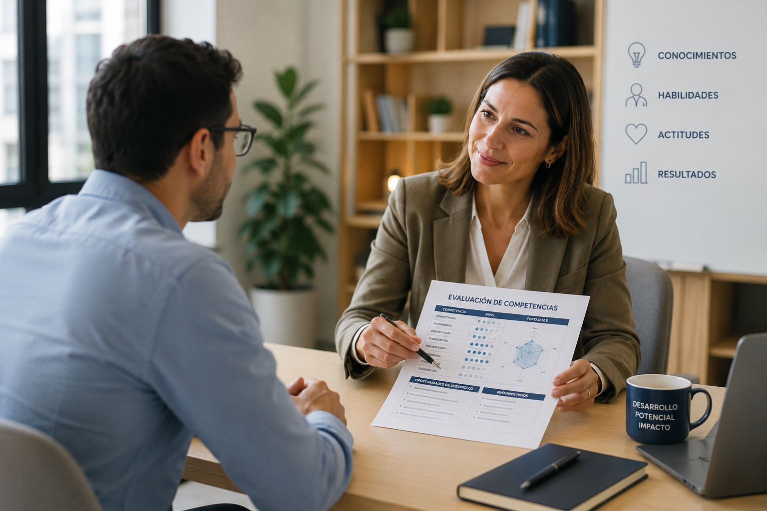 Análisis de evaluación de competencias
